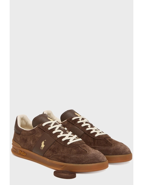 коричневые Кеды Polo Ralph Lauren RALPH_LAUREN_3357