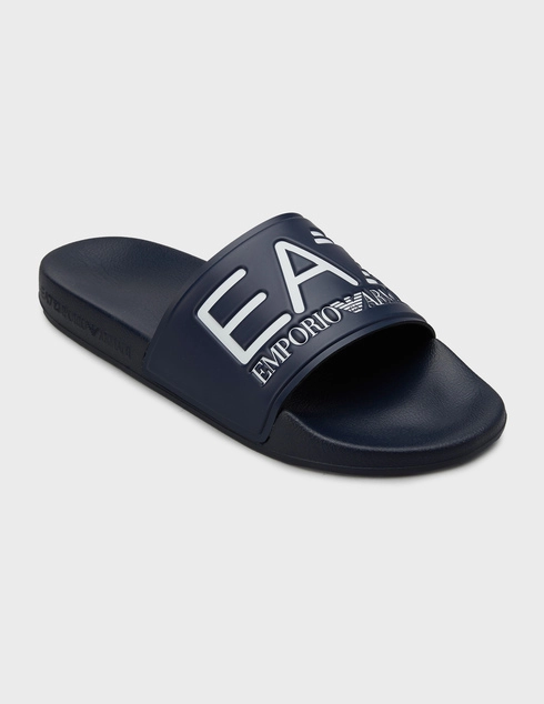 синие Шлепанцы Ea7 Emporio Armani 108-045_blue