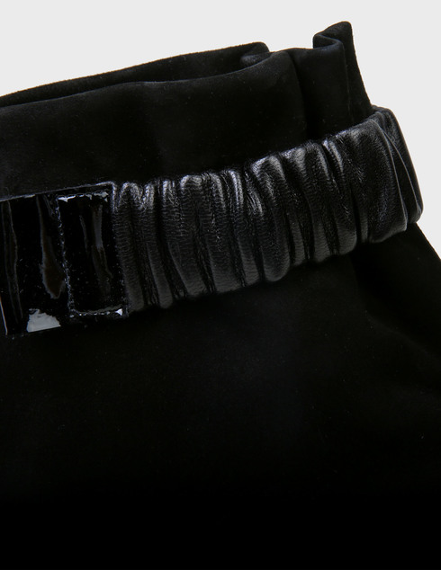женские черные замшевые Ботинки Thierry Rabotin 1991-black - фото-5
