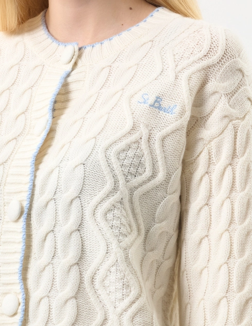 Mc2 Saint Barth MALLERY-00385I-ARAN-WAVY-1031_white фото-5