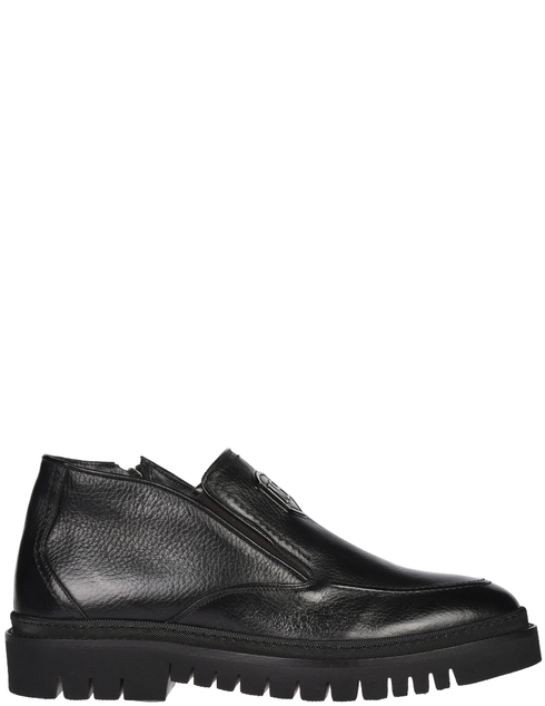 мужские черные кожаные Ботинки Mario Bruni 11709_black - фото-5