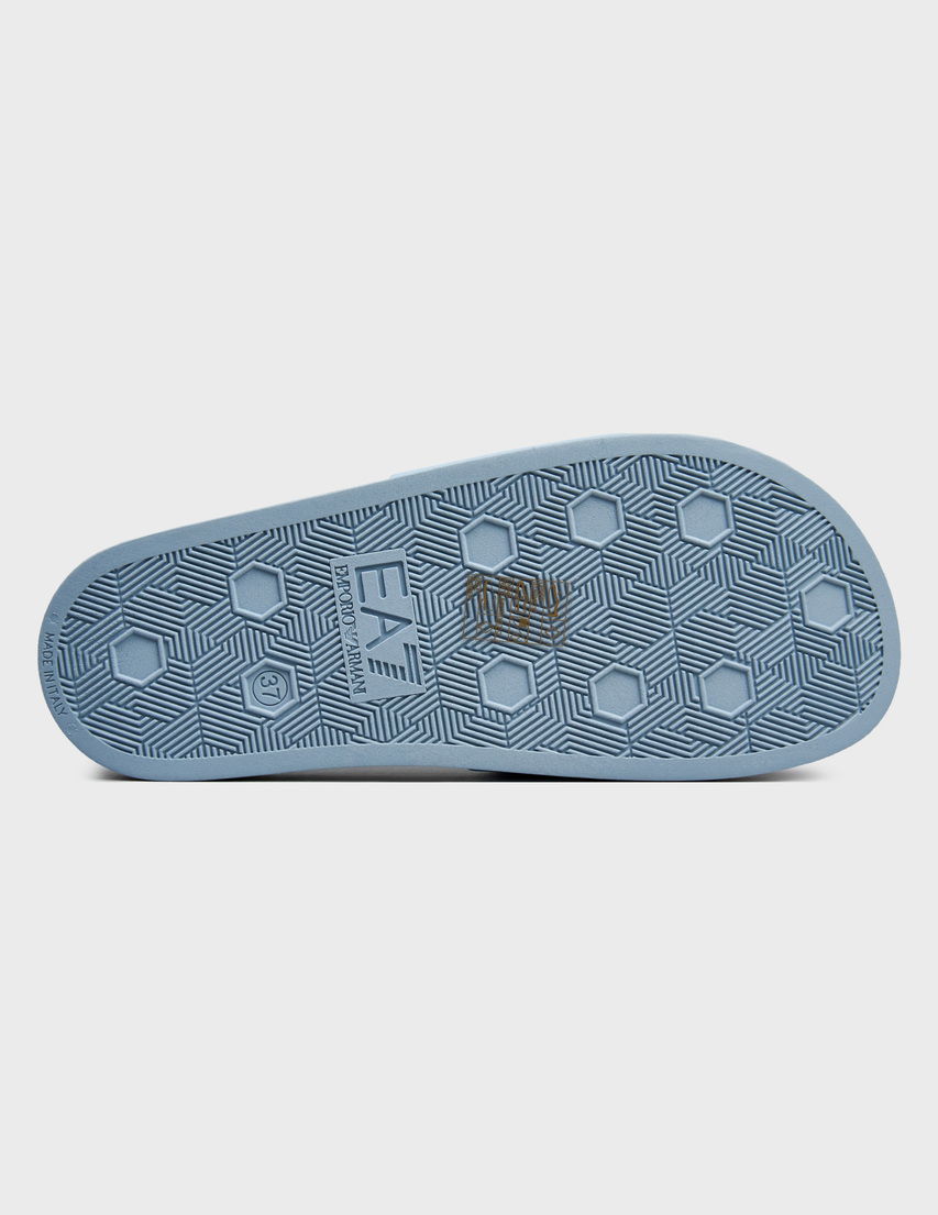 голубые Шлепанцы Ea7 Emporio Armani 001-734_blue размер - 36; 37