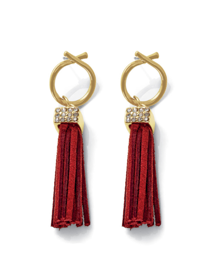 

Серьги, Красный