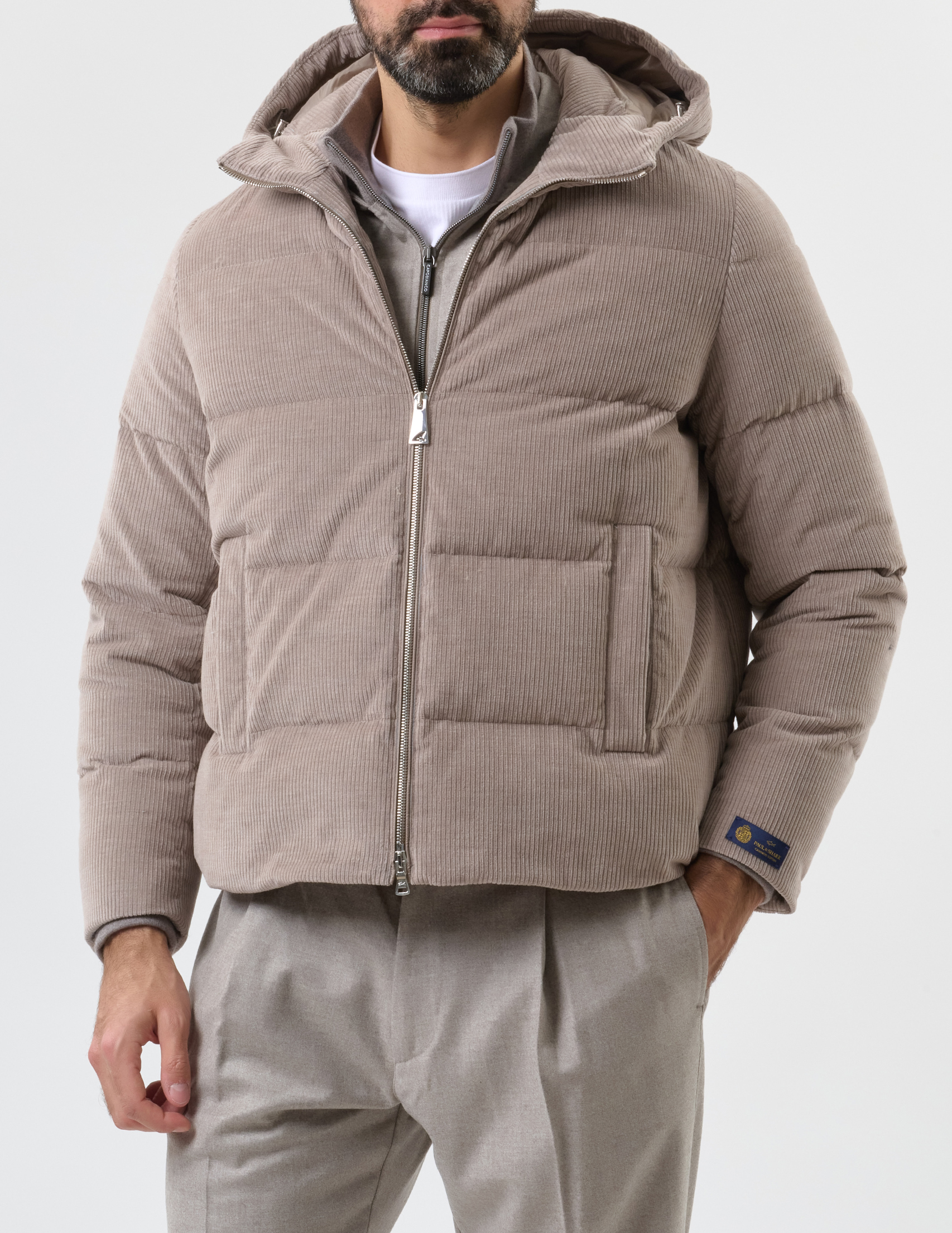 

Пуховик, Бежевый