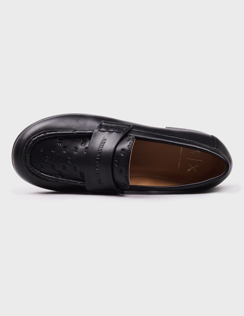 черные женские Лоферы Armani Exchange XW003133-AF27455-UC001_black 12070 грн