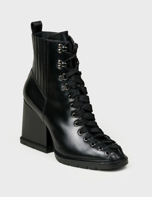 черные Ботинки Santoni Sant-AW19-WTDR57547HL1CILKN01-black