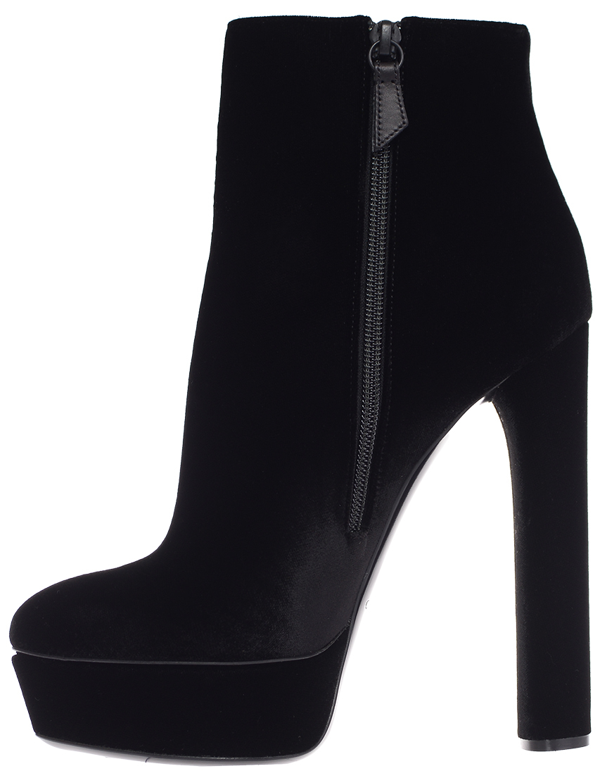 женские черные Ботильоны Casadei 533 - фото-2