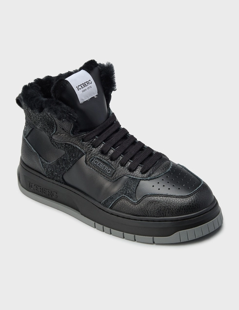 черные Кеды Iceberg 1720-K-3_black