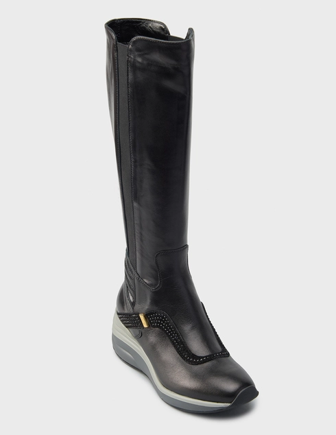 черные Сапоги 4US Cesare Paciotti ED20WNA_black