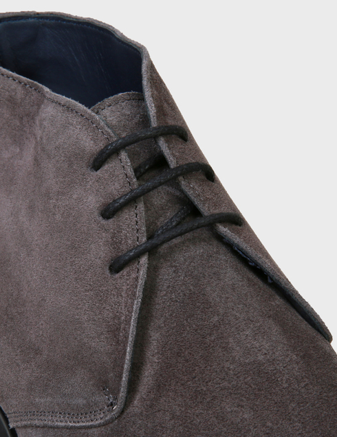 мужские серые замшевые Ботинки Pellettieri di Parma Pel-FW20-373007-02-151-gray - фото-5