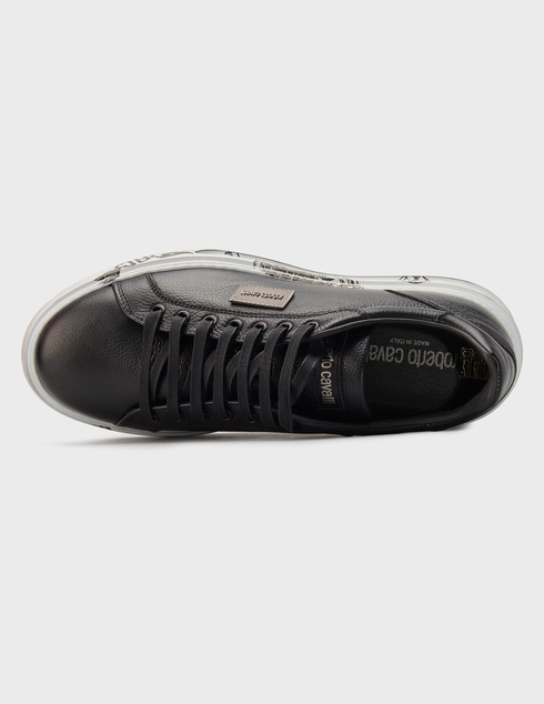 черные мужские Кеды Roberto Cavalli 29766A_black 21735 грн