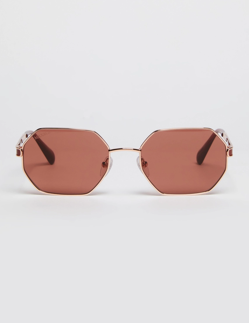 Солнцезащитные очки Max&Co MO 0118 33E 54/19_223320 (Коричневый) в