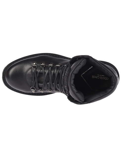 черные мужские Ботинки Roberto Cavalli 5213A_black 10794 грн