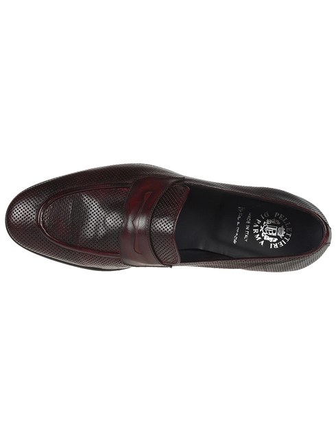 бордовые мужские Лоферы Pellettieri di Parma 395057-11799_blue 7985 грн