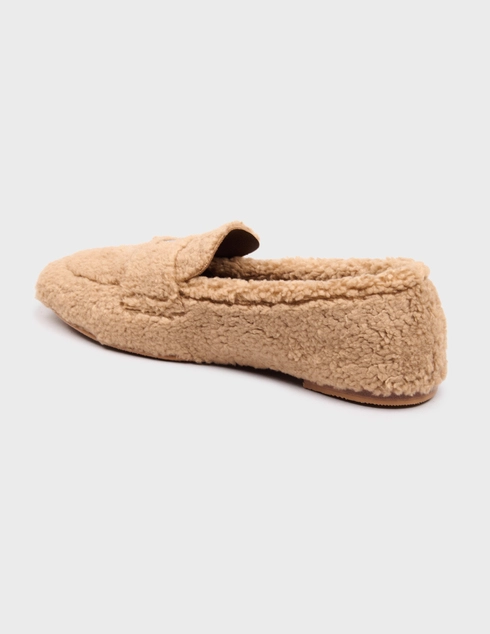 женские бежевые Лоферы Casadei 217_beige - фото-2