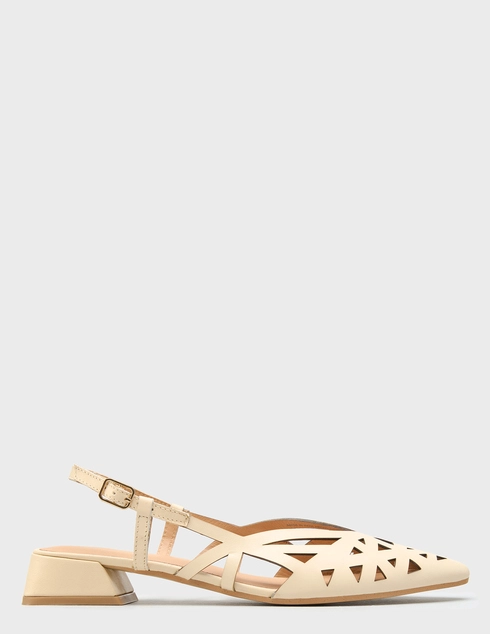 женские бежевые кожаные Босоножки Gioseppo 79209_beige - фото-5