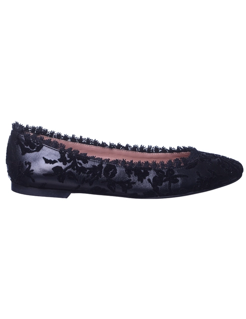 женские черные Балетки Red Valentino S00296AVFP020NO_black - фото-2