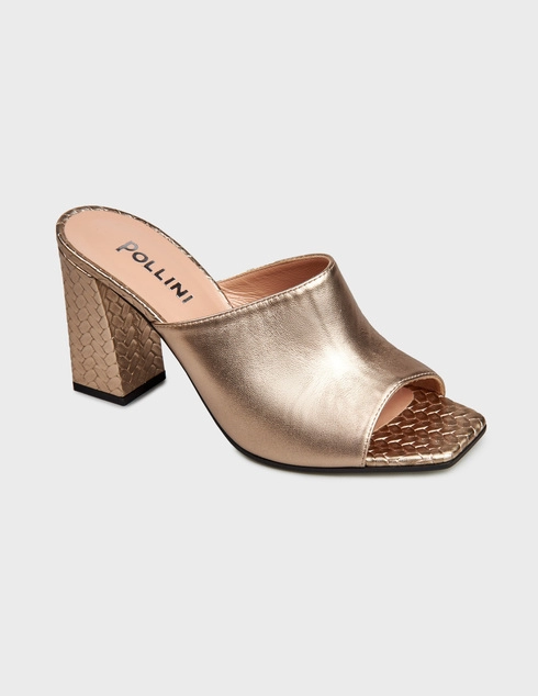 золотые Мюли Pollini SA280018COCTHT600_gold