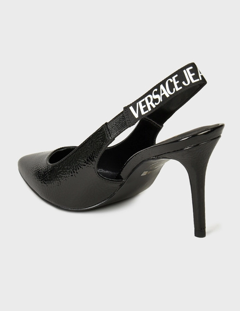 женские черные Босоножки Versace Jeans Couture 74VA3S52 ZS539-899 - фото-2