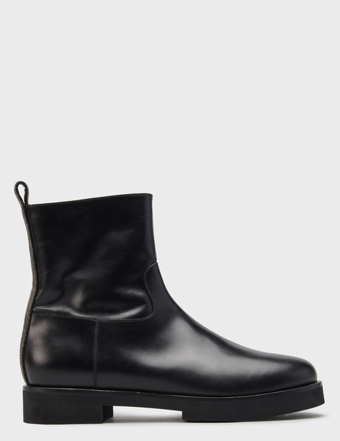 женские черные кожаные Ботинки Fabiana Filippi FF150NERO_black - фото-5