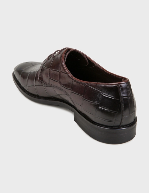 мужские коричневые Дерби Roberto Serpentini 4501-brown - фото-2
