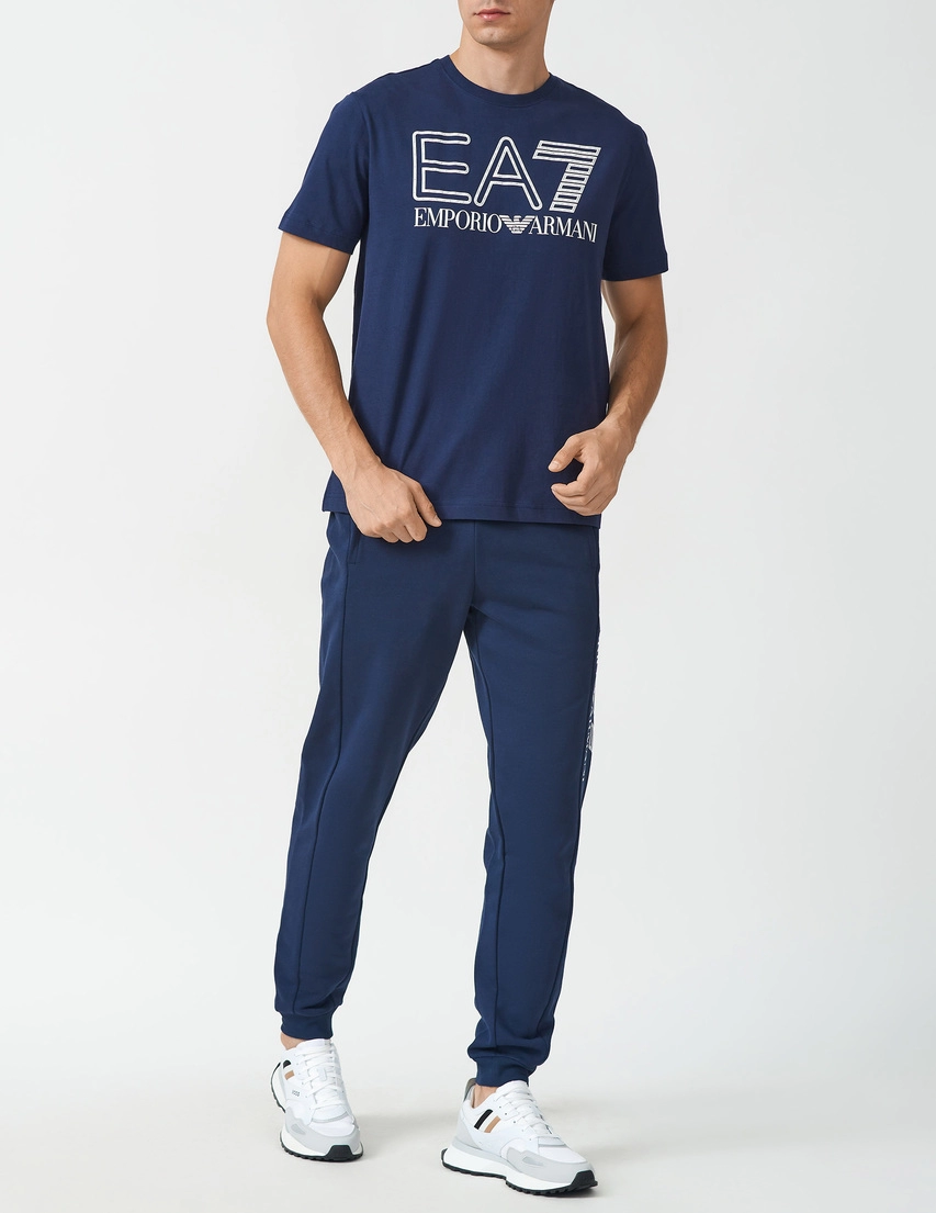 Футболка Ea7 Emporio Armani 6RPT03-PJFFZ-1554_blue_180065 (Темно