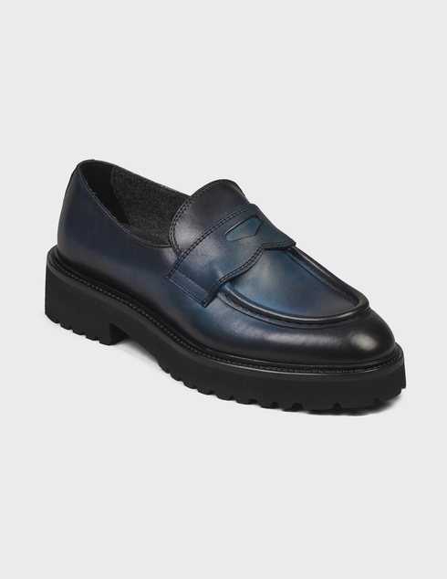 синие Лоферы Doucal'S 8582_blue