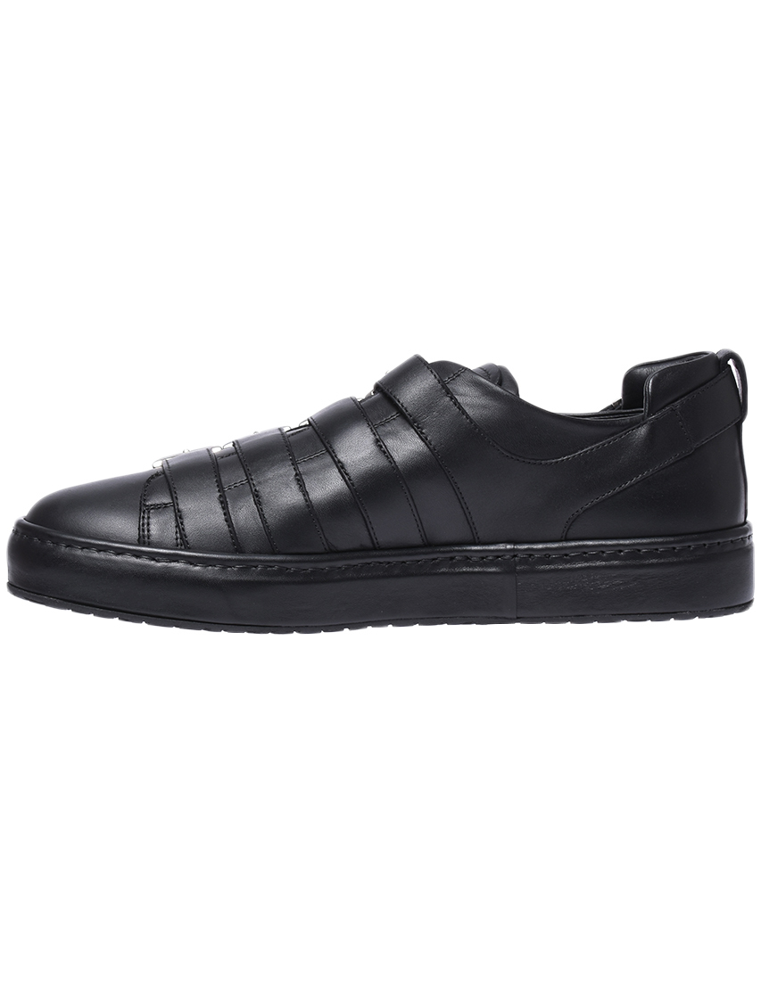 мужские черные Кеды Cesare Paciotti 52813 - фото-2