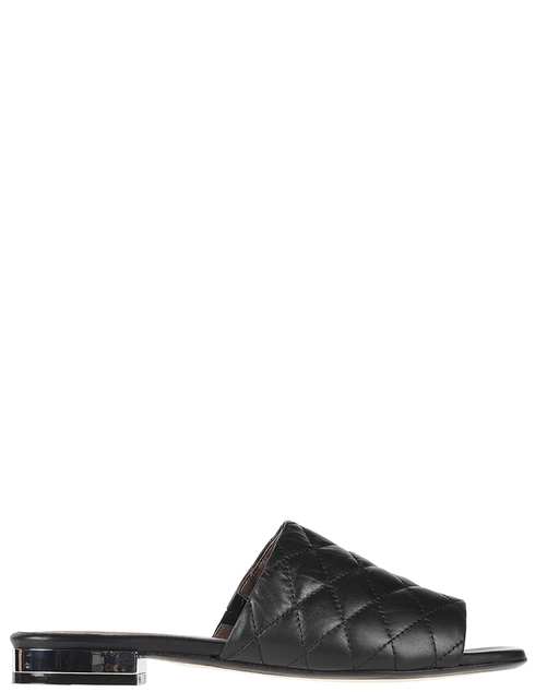 женские черные Шлепанцы Pertini 191W15544D6 - фото-2