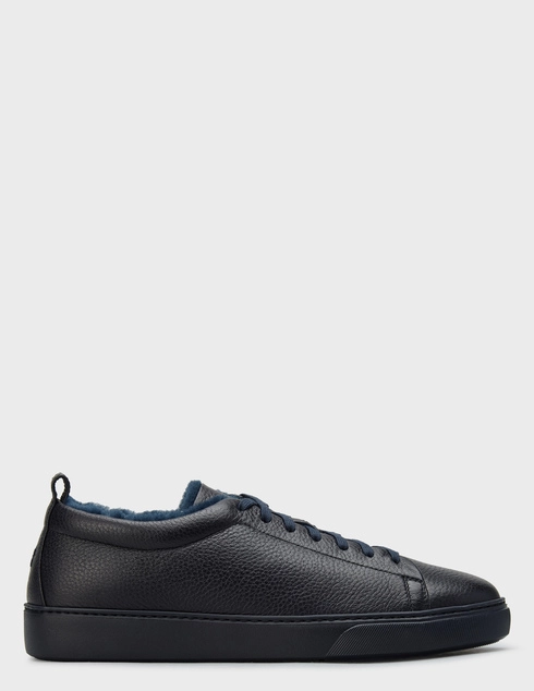 мужские синие кожаные Кеды Henderson Baracco colby-Cm2-blue - фото-5
