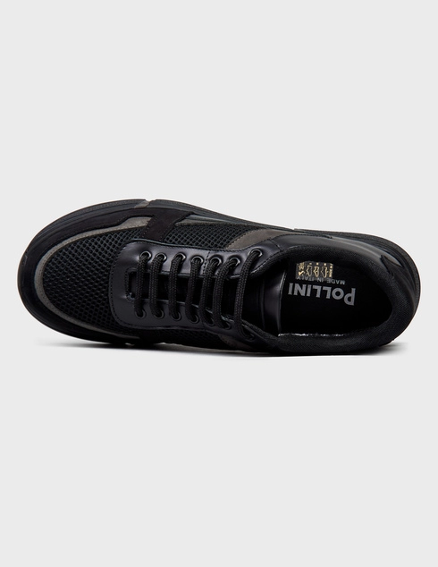 черные мужские Кроссовки Pollini 1503_black 15070 грн