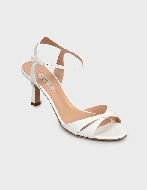 белые Босоножки Casadei 750-white