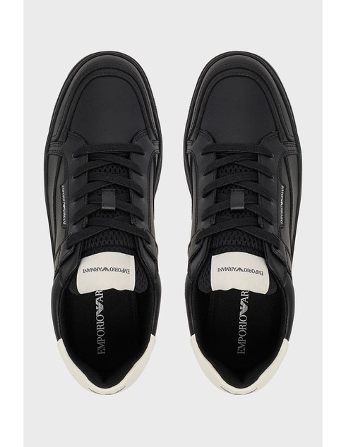 черные Кеды Emporio Armani AGR-EMPORIO_ARMANI_11117 размер - 39; 41; 42; 43; 43.5; 44