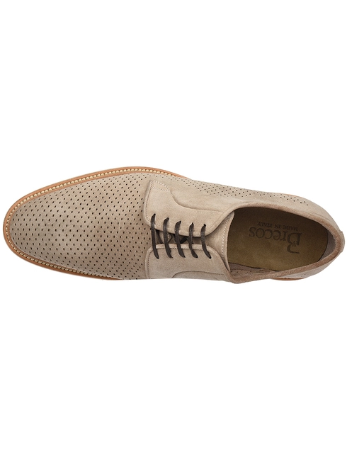 бежевые мужские Дерби Brecos S7521_beige 5100 грн