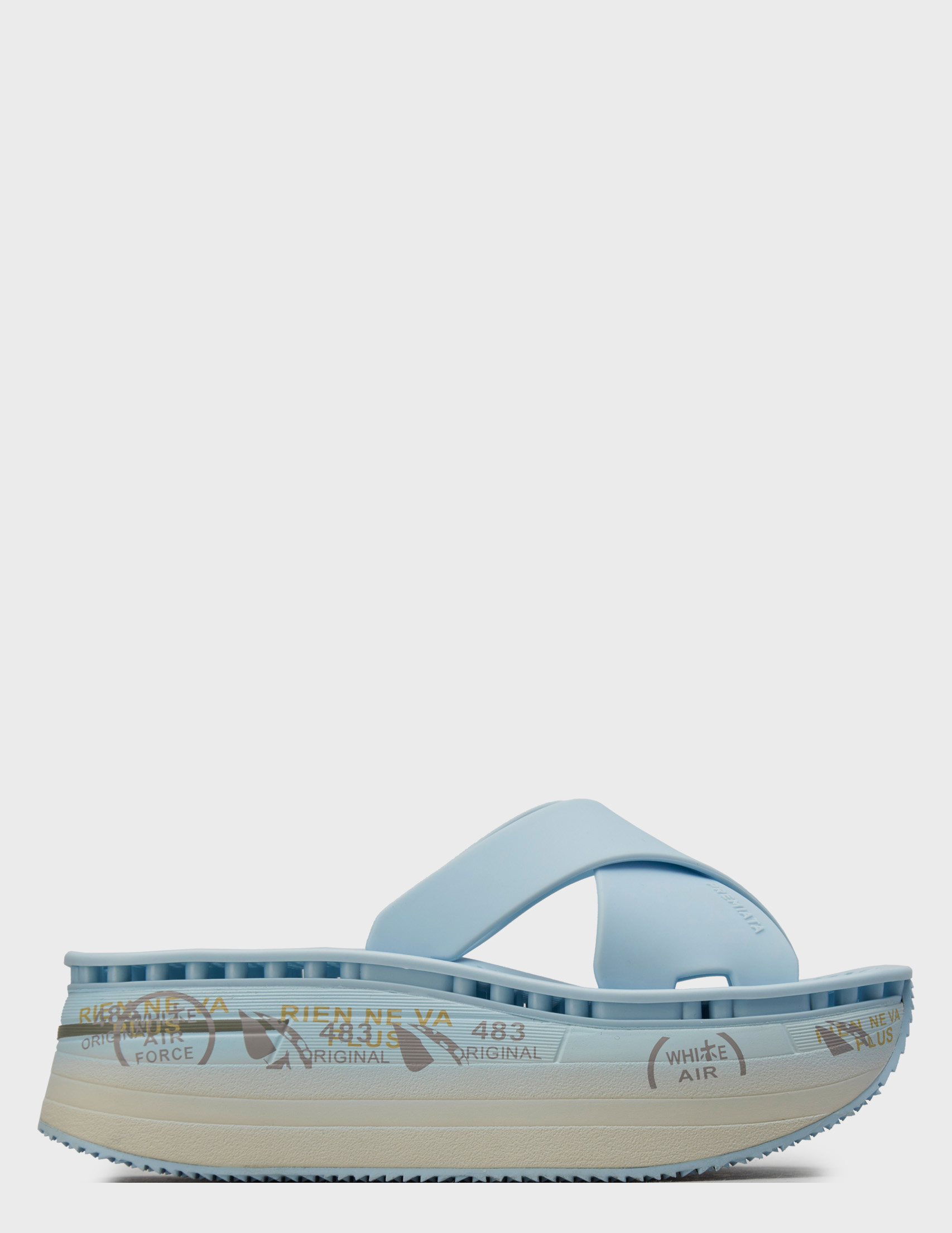 

Шлепанцы, Голубой