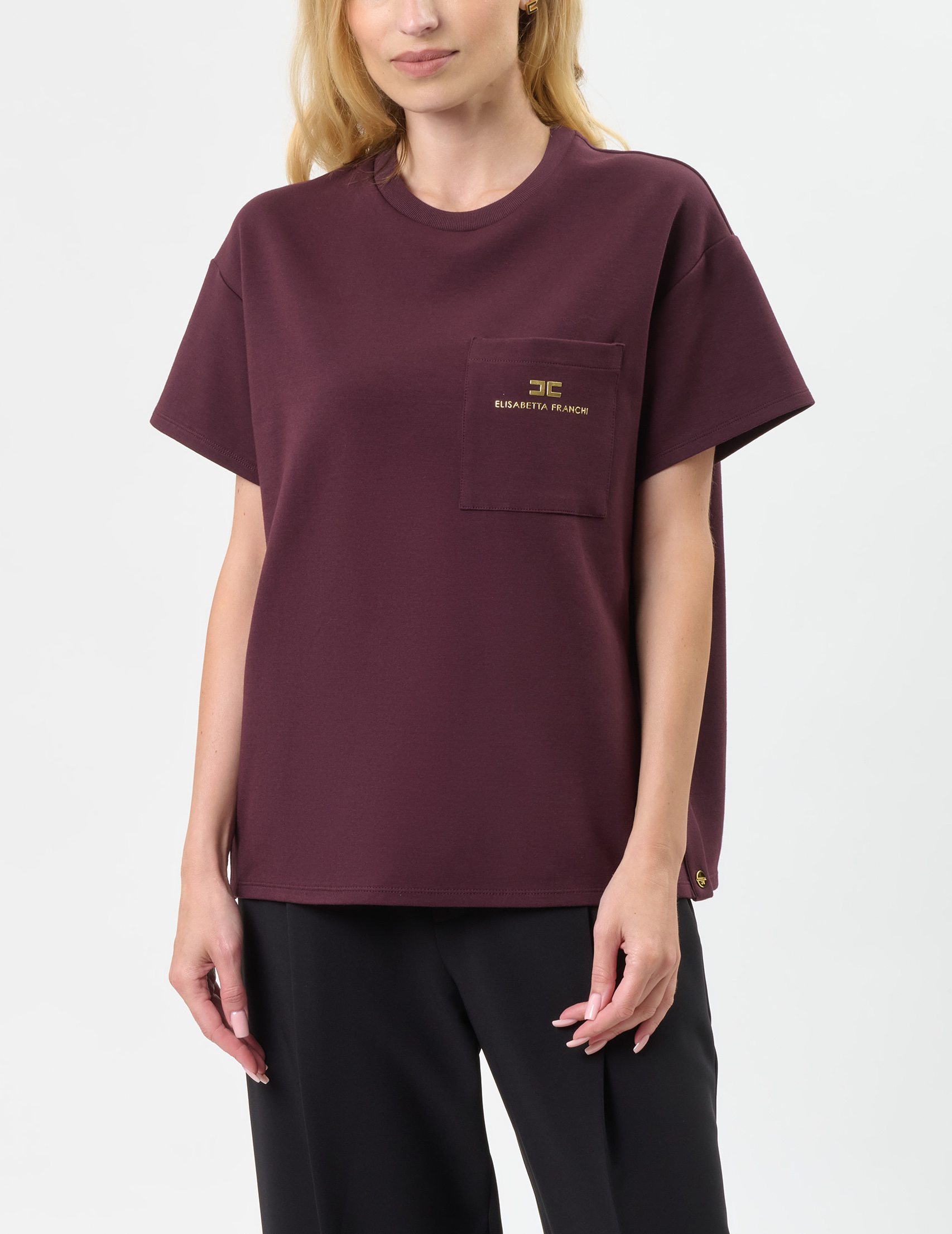 

Футболка, Бордовый