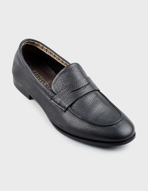 черные Лоферы Santoni 51870_black