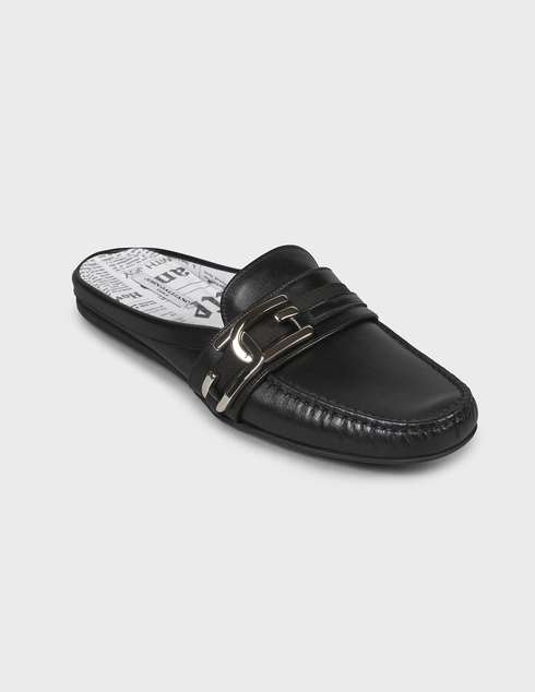 черные Шлепанцы John Galliano 2247-black