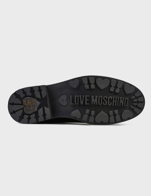 черные Ботинки Love Moschino 24184-black размер - 39; 40