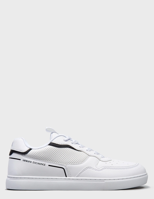 мужские белые  Кеды Armani Exchange XUX199-XV800-K488_white - фото-5