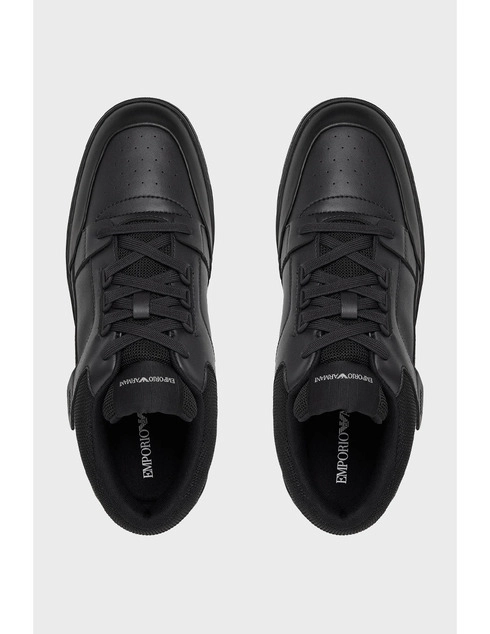 черные Кеды Emporio Armani EMPORIO_ARMANI_11101 размер - 43; 44; 41; 45; 42