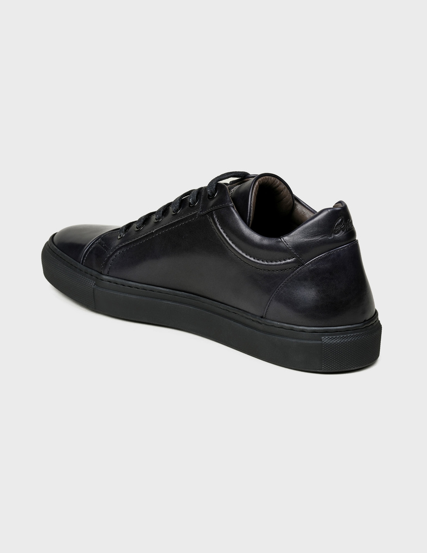 мужские синие Кеды Brioni Br-FW19-QHGP0LP67571000-blue - фото-2