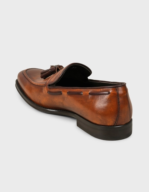 мужские коричневые Лоферы Roberto Morelli 4322-brown - фото-2