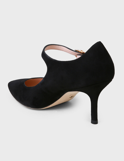 женские черные Туфли Stuart Weitzman SW-SS20-9L53002-GLENYS-CRYSTAL75-black - фото-2