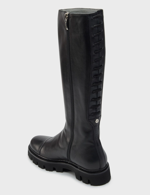 женские черные Сапоги 4US Cesare Paciotti D6DC_black - фото-2