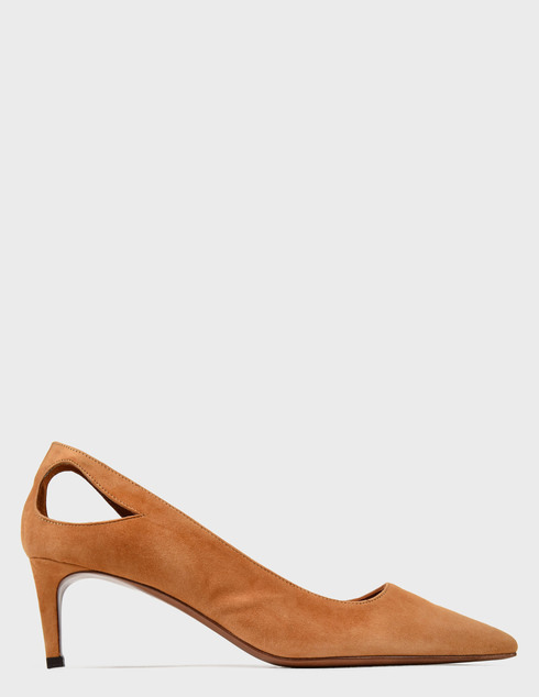 женские коричневые замшевые Туфли L'Autre Chose SLDL065-55CP05402106-brown - фото-5