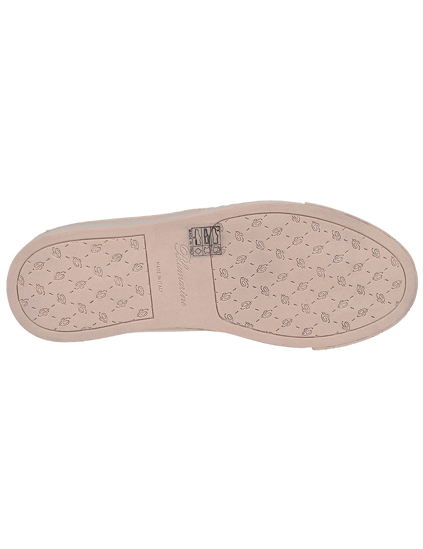 бежевые Слипоны Blumarine 3276_beige размер - 36; 38; 39