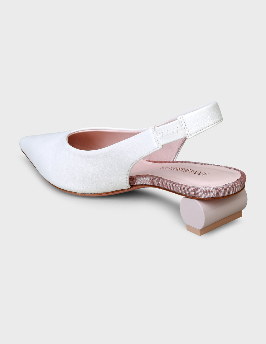 женские белые Босоножки Anna Baiguera AB-SS20-Alis-21962-Natur-white - фото-2