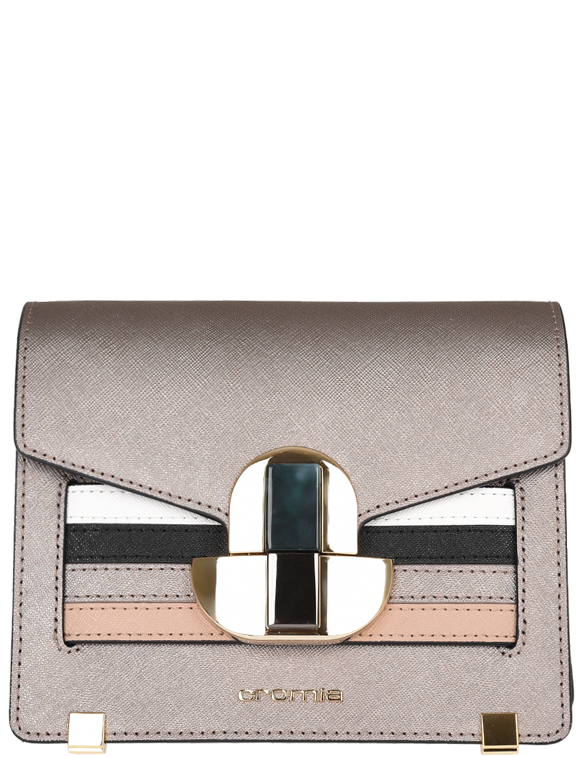 Женская сумка Cromia 3703-SAF-bronza-mix-brown