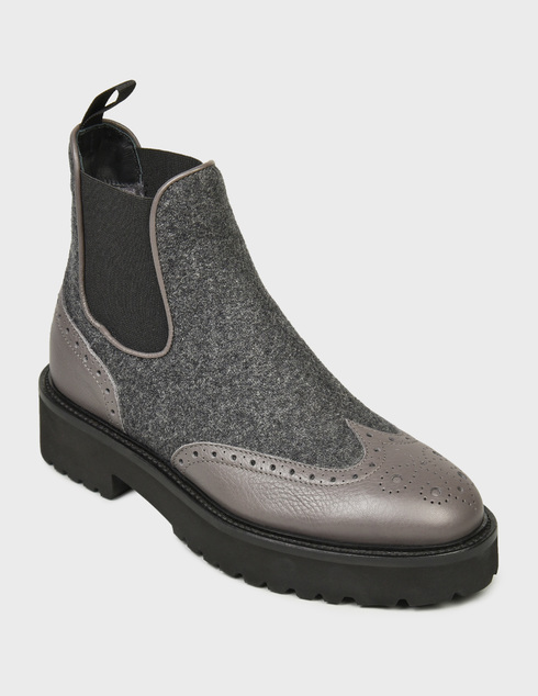 серые Ботинки Doucal'S 8343-gray